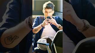 Zayn Malik on the phone