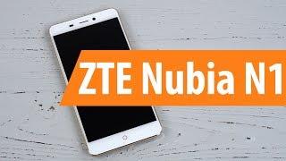 Распаковка ZTE Nubia N1 / Unboxing ZTE Nubia N1