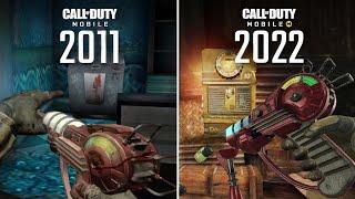 Call of Duty Mobile Zombies 2022 VS Call of Duty Black Ops Zombies Mobile 2011