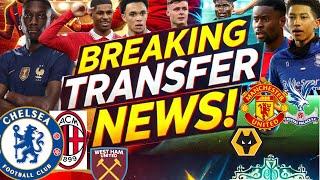 Premier League Transfer Bombshells: Rashford to AC Milan? Real Madrid Eye Alexander-Arnold & More!"