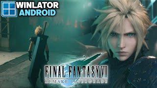 Final Fantasy VII Remake Intergrade on Winlator Cmod v11 Android Gameplay Test Snapdragon 8s Gen 3