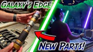 New Savi's Workshop Lightsaber Parts at Galaxy's Edge! Full Experience 2025!