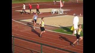 Sächsische Mannschaftsmeisterschaften 2008 Thum - 4x100m 2. Lauf