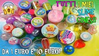 TUTTI I MIEI SLIME CINESI DA 1 EURO E 10 EURO! ANCHE VECCHI DI 1 ANNO! COME SONO? Iolanda Sweets