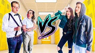 HIGH SCHOOL DANCE BATTLE- Geeks VS. Cool Kids!!