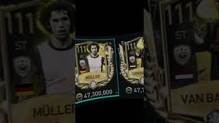 VAN BASTEN VS MÜLLER FIFA MOBILE CARDS