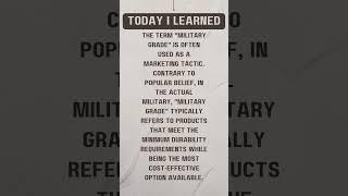 Demystifying 'Military Grade': The Truth Behind the Marketing Hype! ️ | Real vs. Perceived Quality