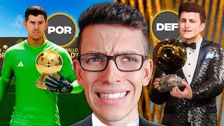 Gano el Balon de Oro en Cada Posición