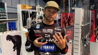 Brandon Palaniuk presents the new Daiwa Tatula 100 at ICAST 2023