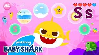 Alphabet S - Learn ABCs with Baby Shark! | Phonics | Baby Shark Doo Doo Doo | Baby Shark Official