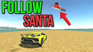 Following Santa Clause and Found a Secret in Car Simulator 2