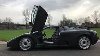 Bugatti EB 110   ROLL OUT autobau erlebniswelt   4 fach V12 Sound