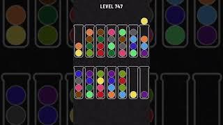 Ball Sort Puzzle Level 747