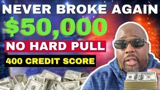 Easiest $50,000 Guaranteed Approval Unsecured Personal Loans For Bad credit no credit check