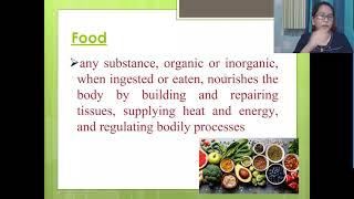 Introduction to Nutrition (Nutrition and Diet Therapy in Nursing)