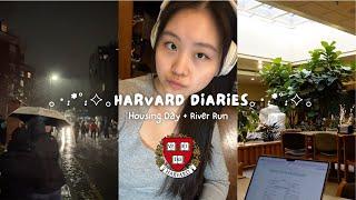 (kor/eng) harvard vlog | housing day + river run! 하버드 브이로그