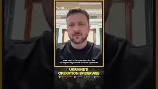 Zelensky Says 117 Drones Were Used in the Attack on Russian Military Aircraft | WION Shorts