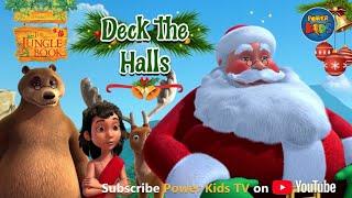 Deck the halls | The Jungle Book | Christmas Carol | Christmas special | Powerkids TV