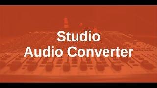 Audio Converter for High Resolution Music Files