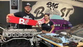 HOW TO INSTALL 2JZ RUNBC DUAL VALVE SPRINGS AND 272 CAMSHAFTS PART 1