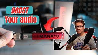 Enhance Your Audio: MANAYO Mic Preamp Unboxing & Test #PabzTvVlogs