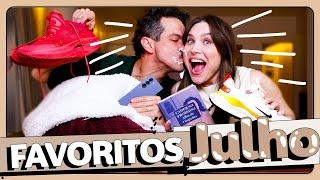 FAVORITOS DE JULHO: Livro, Tênis, Celular, Creme para olheiras! | Lu Ferreira