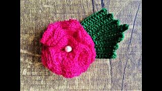 Красивейший цветок крючком. Crochet flower