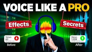 Voice Like a PRO in Audacity 2024 | How To Edit Voice in Audacity | Edit Your Voice In Audacity