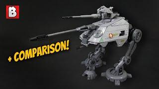 Awesome Minifig Scale LEGO AT-AP Custom Build!