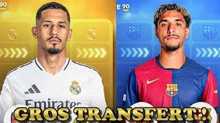  LES NOUVEAUX GROS TRANSFERTS DU MERCATO 2025 !!