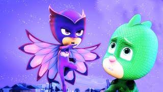 PJ Masks Funny Colors - PURPLE Owlette!!!!! - Kids Videos