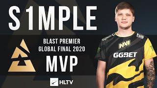 s1mple - HLTV MVP of BLAST Premier Global Final 2020