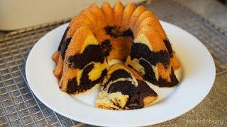 Moist and Delicious Marble Cake Recipe