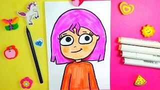 Как нарисовать милую Луану / How to draw cute Luana