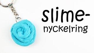 Nyckelring med slime | PYSSEL