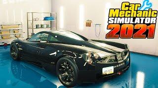 Реставрация Pagani Huayra Tempesta - Car Mechanic Simulator 2021 #254