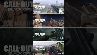 AK-74U Comparison | Black Ops 1 vs Black Ops 2 vs Black Ops 3 vs Black Ops Cold War