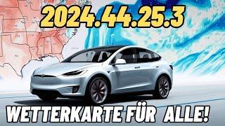 Software Update 2024.44.25.3 Tesla legt nach! Wetterkarte jetzt für alle mit Intel/Atom Prozessoren!