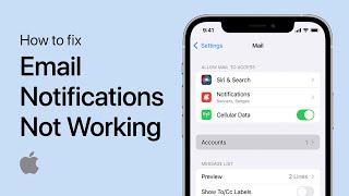 How To Fix Email Notifications Not Working on iPhone - Easy Guide