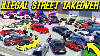 I WENT TO A ILLEGAL STREET TAKEOVER IN THE NEW SOUTHWEST FLORIDA UPDATE!