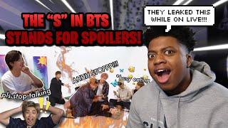 Their Staff is Pissed LMAOO| the "s" in bts stands for spoilers..it's mostly namjoon