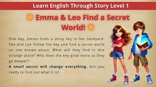 Learn English Through Story Level 1 | Adventure in the Forgotten Kingdom | Graded Reader Level 1