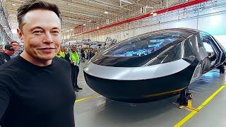 Elon Musk Just Revealed Tesla's NEW Model Y Supersonic Jet!