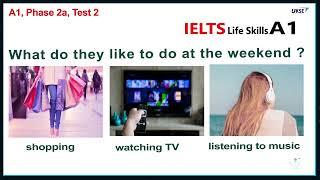 IELTS Life Skills A1 Listening Test 2