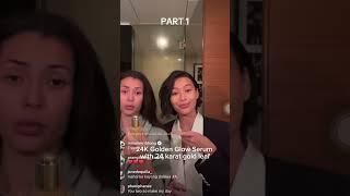 Michelle Dee and Antonnia Porsild (Miss Universe Philippines and Thailand) Instagram Live in Mexico