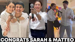 Sarah Geronimo & Matteo Guidicelli Proudly Announced This BIGGEST Surprised️Sarah & Matteo Congrats