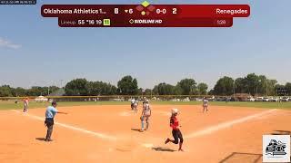 Oklahoma Athletics 16 Premier-Hughes vs Kansas Renegades 15U Walker (2025.06.09)