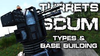 SCUM 0.96 | TURRETS | Everything you need to know about the new Base Defense System!