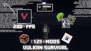 vulkan mods for minecraft [ 1.21 ] FPS BOOST | support pojav launcher & zalith launcher |