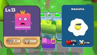 Number Cube War: Merge Idle  VS Alphabet Food Battle Playtime  Numer  Lore